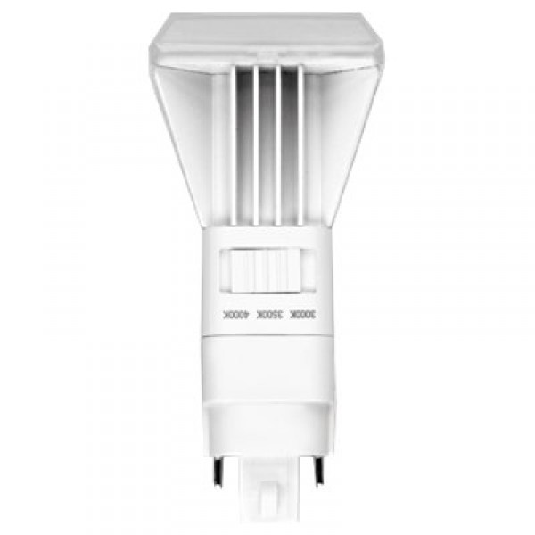 9W PL LED LAMP G24Q 30/35/40K  VERTICAL BALLAST 