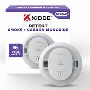 PE SMOKE/CO2 COMBO 10YR  BATTERY, VOICE ALERTS