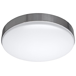 11&quot; 14W 40K FLUSH MNT 980LM BRUSH NICKEL DIMMABLE