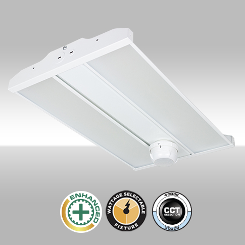 135/155/185W LED HIGH BAY  120/277V 4/5K CONTROLS READY 