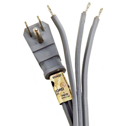 6' 13A 16/3 125V 3 WIRE ANGLE MALE PLUG