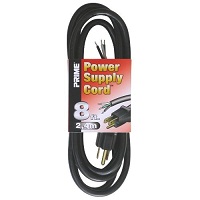 6' 3W 16G POWER CORD FLAT GRAY  PS010608
