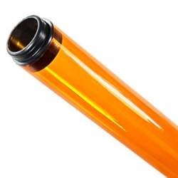 4&#39; T8 AMBER TUBE GUARDS