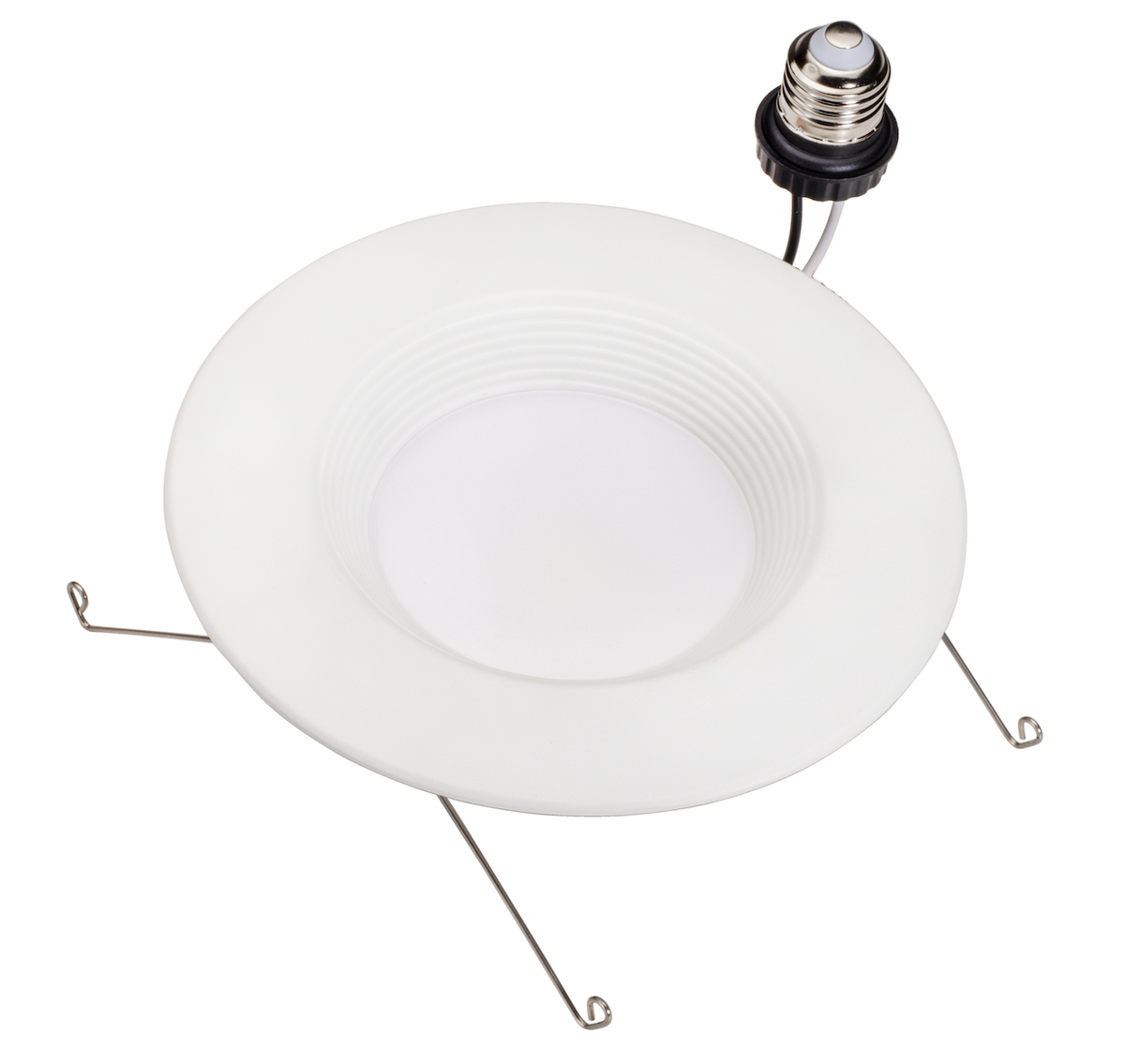 11W 6" LED BAFFLE RETRO 5CCTS  120V WHT 71133