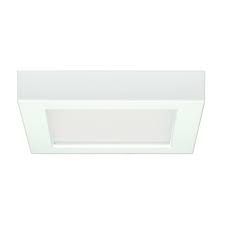 /WH
10.5W LED 5.5&quot;FLUSH MOUNT
SQUARE WHITE FIXTURE 120V
2700K DIMM WET RATED 5/YR
WARRANTY 580LMS 12/CS