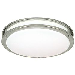 2-18W 4P 14&quot;RD SURF FL LAMPS INCLUDED