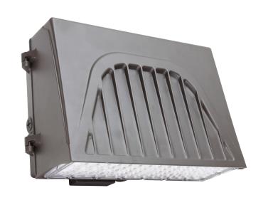 20/30/40W LED CUTOFF WALLPACK  3/4/5K TYPE 4 THROW BRZ FINISH 