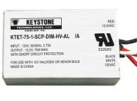 75W MAX. 120V-12V TRANSFORMER (3W MINIMUM)