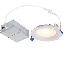 4" 10W DIMMABLE SLIM RECESSED  LED DOWNLIGHT CCT 27/30/40/50K 